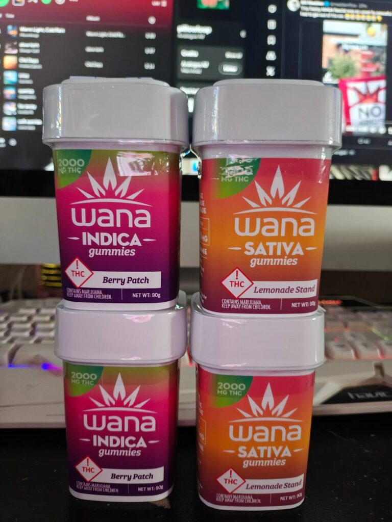 Wana Gummies THC or CBD